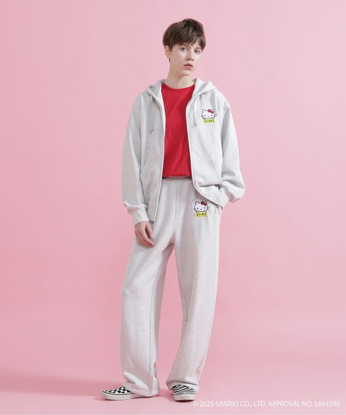 AVIREX（アヴィレックス）の「【AVIREX×HELLO KITTY】HOODIE（パーカー・レディース・オートミール/ブラック・S/M）」の21枚目の写真