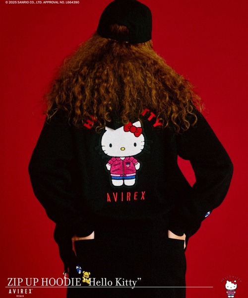 AVIREX×HELLO KITTY】HOODIE（パーカー）｜AVIREX（アヴィレックス）の