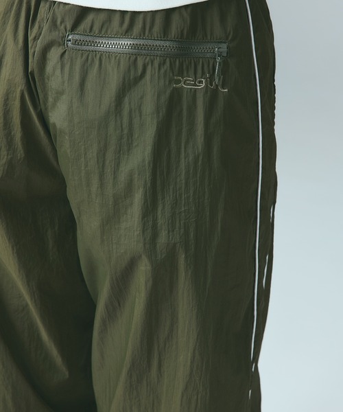 X-girl（エックスガール）の「FACE LABEL TRACK PANTS（その他パンツ・レディース・ライトグレー/ブラック/オリーブ・S/M）」の21枚目の写真