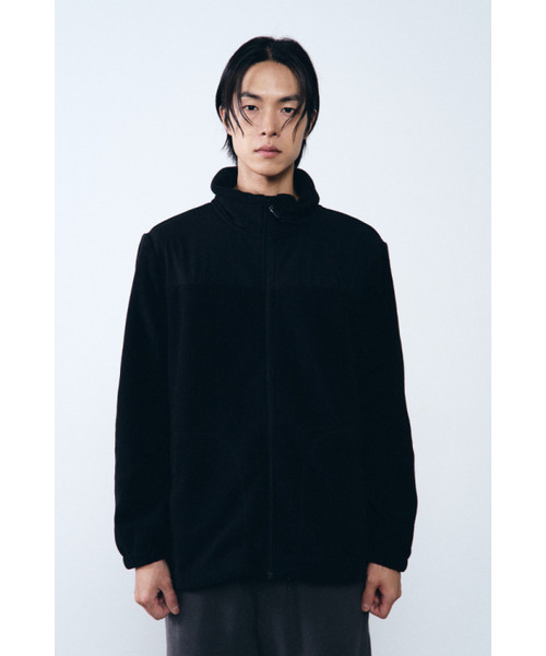 HUMTTO(ハムト)の「メンズ フリースジップアップジャケット ボナン(その他アウター・メンズ・ブラック/ベージュ・M-L/L-XL/2XL)」の9枚目の写真