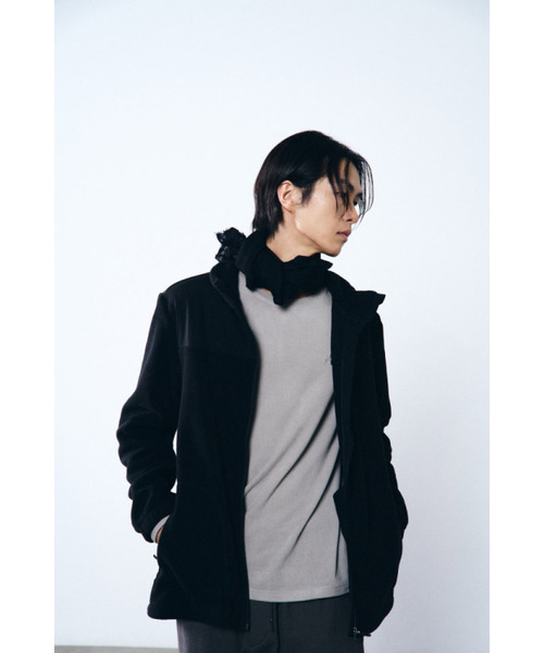 HUMTTO(ハムト)の「メンズ フリースジップアップジャケット ボナン(その他アウター・メンズ・ブラック/ベージュ・M-L/L-XL/2XL)」の10枚目の写真