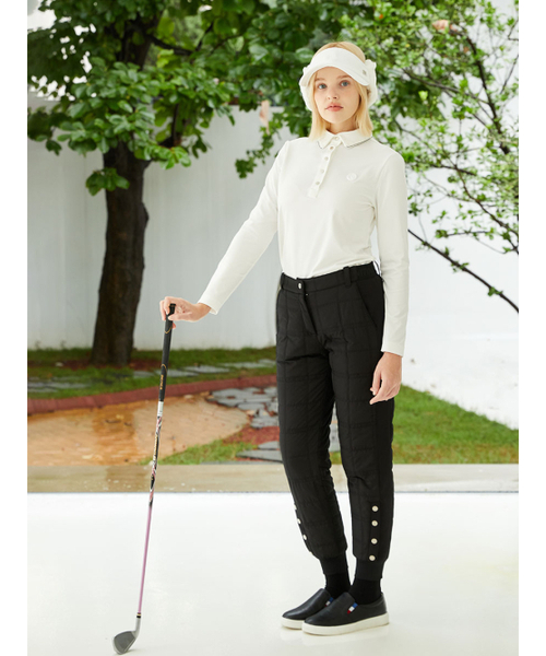 NITINA(ニティナ)の「ベーシックウォームTシャツWH(Tシャツ/カットソー・レディース・ホワイト・SMALL/MEDIUM/LARGE)」の4枚目の写真