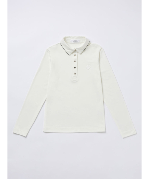 NITINA(ニティナ)の「ベーシックウォームTシャツWH(Tシャツ/カットソー・レディース・ホワイト・SMALL/MEDIUM/LARGE)」の6枚目の写真