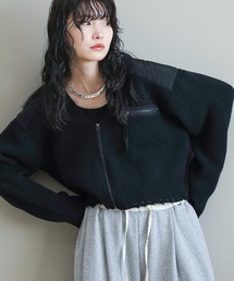 The rejoice（ザ リジョイス）の「フリンジミリタリーカーディガン（カーディガン/ボレロ）」