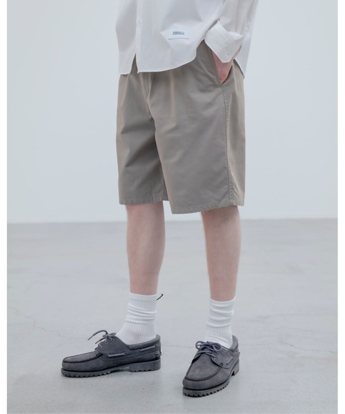 uniform experiment（ユニフォームエクスペリメント）の「CHAMBRAY EASY SHORTS（その他パンツ・メンズ・ブラック/ブラウン/グレー/ベージュ・2/1/3/4/5）」の8枚目の写真