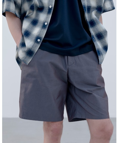 uniform experiment（ユニフォームエクスペリメント）の「CHAMBRAY EASY SHORTS（その他パンツ・メンズ・ブラック/ブラウン/グレー/ベージュ・2/1/3/4/5）」の6枚目の写真