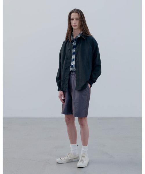 uniform experiment（ユニフォームエクスペリメント）の「CHAMBRAY EASY SHORTS（その他パンツ・メンズ・ブラック/ブラウン/グレー/ベージュ・2/1/3/4/5）」の7枚目の写真