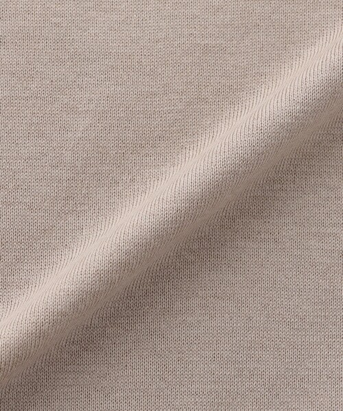 MACKINTOSH PHILOSOPHY(マッキントッシュ フィロソフィー)の「【JOHN SMEDLEY】バイカラーニットポロシャツ(ニット/セーター・レディース・ダークネイビー/ベージュ/ブラック/グレー系その他2・38)」の12枚目の写真