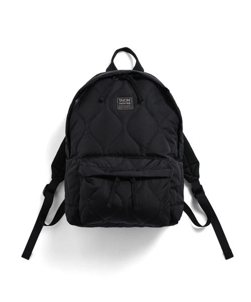 TAION(タイオン)の「TAION タイオン ミリタリー ダウンバッグパック(バックパック/リュック・メンズ・ブラック/オリーブ・FREE)」の8枚目の写真