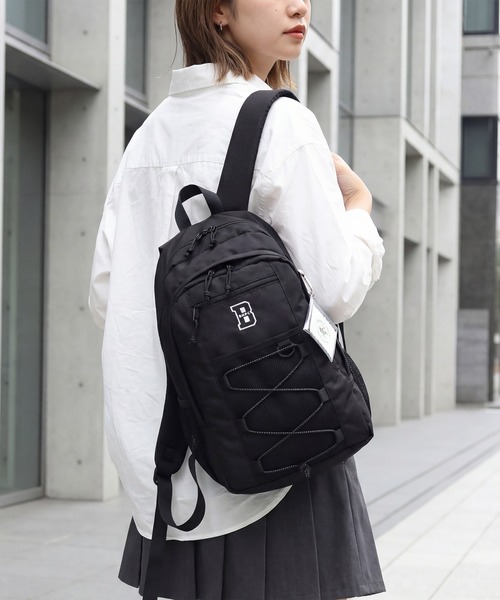 BEVERLY HILLS POLO CLUB(ビバリーヒルズポロクラブ)の「【Beverly Hills Polo Club / ビバリーヒルズ ポロクラブ】Daypack/デイパック(容量:約32L)(バックパック/リュック・メンズ・ブラック・FREE)」の1枚目の写真