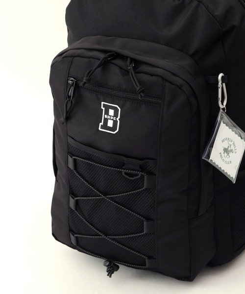 BEVERLY HILLS POLO CLUB(ビバリーヒルズポロクラブ)の「【Beverly Hills Polo Club / ビバリーヒルズ ポロクラブ】Daypack/デイパック(容量:約32L)(バックパック/リュック・メンズ・ブラック・FREE)」の11枚目の写真