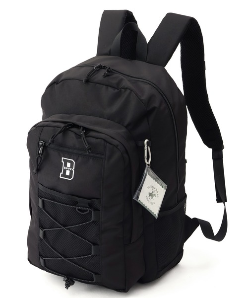 BEVERLY HILLS POLO CLUB(ビバリーヒルズポロクラブ)の「【Beverly Hills Polo Club / ビバリーヒルズ ポロクラブ】Daypack/デイパック(容量:約32L)(バックパック/リュック・メンズ・ブラック・FREE)」の3枚目の写真