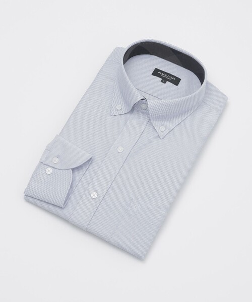 BLACK LABEL CRESTBRIDGE(ブラックレーベル・クレストブリッジ)の「トリコットジャージーボタンダウンシャツ(シャツ/ブラウス・メンズ・グレー系その他/ブルー系その他4/ピンク系その他2/ホワイト・M/S/L/XL)」の3枚目の写真