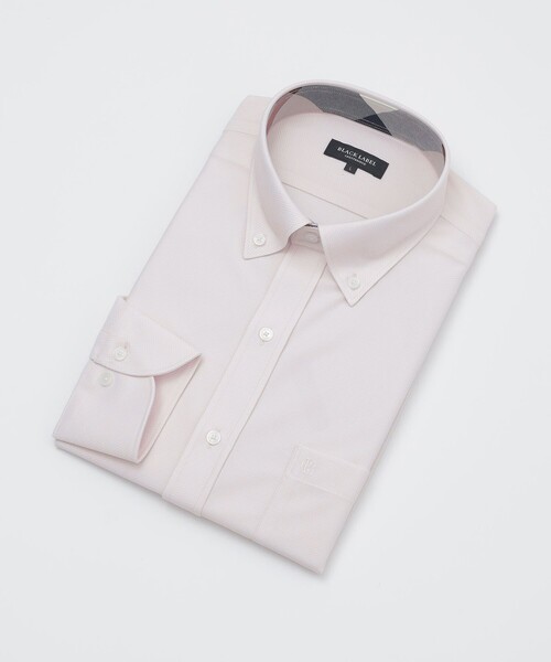 BLACK LABEL CRESTBRIDGE(ブラックレーベル・クレストブリッジ)の「トリコットジャージーボタンダウンシャツ(シャツ/ブラウス・メンズ・グレー系その他/ブルー系その他4/ピンク系その他2/ホワイト・M/S/L/XL)」の4枚目の写真
