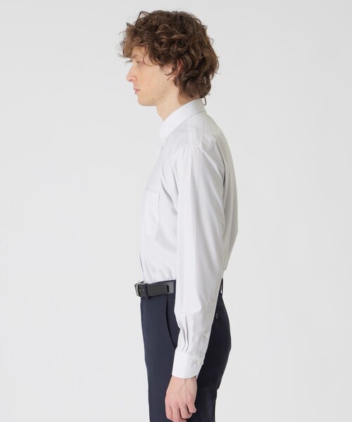 BLACK LABEL CRESTBRIDGE(ブラックレーベル・クレストブリッジ)の「トリコットジャージーボタンダウンシャツ(シャツ/ブラウス・メンズ・グレー系その他/ブルー系その他4/ピンク系その他2/ホワイト・M/S/L/XL)」の11枚目の写真
