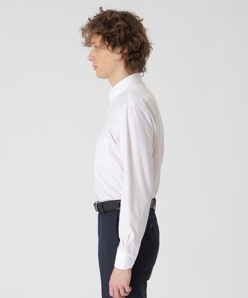 BLACK LABEL CRESTBRIDGE(ブラックレーベル・クレストブリッジ)の「トリコットジャージーボタンダウンシャツ(シャツ/ブラウス・メンズ・グレー系その他/ブルー系その他4/ピンク系その他2/ホワイト・M/S/L/XL)」の16枚目の写真