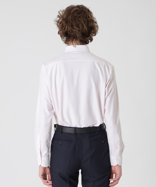 BLACK LABEL CRESTBRIDGE(ブラックレーベル・クレストブリッジ)の「トリコットジャージーボタンダウンシャツ(シャツ/ブラウス・メンズ・グレー系その他/ブルー系その他4/ピンク系その他2/ホワイト・M/S/L/XL)」の17枚目の写真