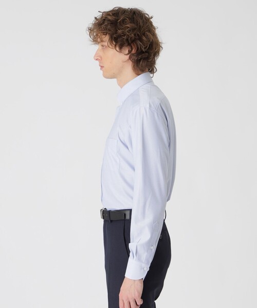 BLACK LABEL CRESTBRIDGE(ブラックレーベル・クレストブリッジ)の「トリコットジャージーボタンダウンシャツ(シャツ/ブラウス・メンズ・グレー系その他/ブルー系その他4/ピンク系その他2/ホワイト・M/S/L/XL)」の21枚目の写真
