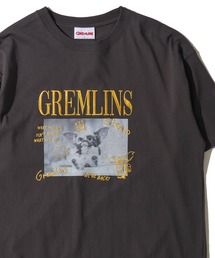 【Gremlins / グレムリン】フォトプリント 刺繍MIX  クルーネックTシャツ