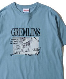 【Gremlins / グレムリン】フォトプリント 刺繍MIX クルーネックTシャツ