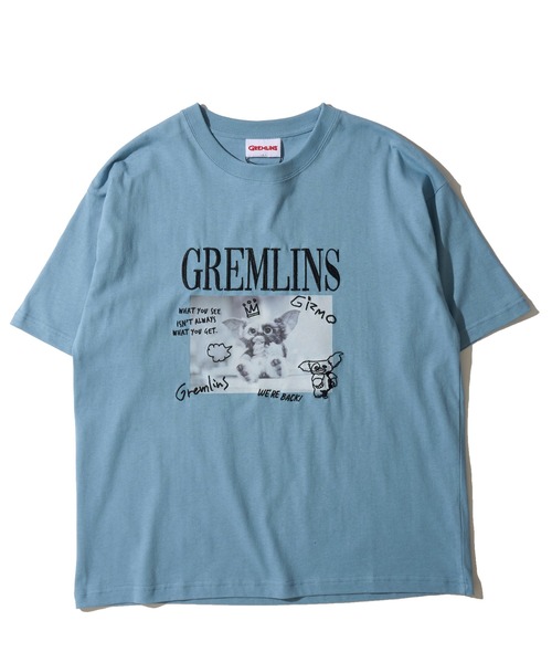 ADPOSION(アドポーション)の「【Gremlins / グレムリン】フォトプリント 刺繍MIX クルーネックTシャツ(Tシャツ/カットソー・レディース・ホワイト/ブルー/チャコールグレー・X-LARGE/LARGE/MEDIUM)」の8枚目の写真