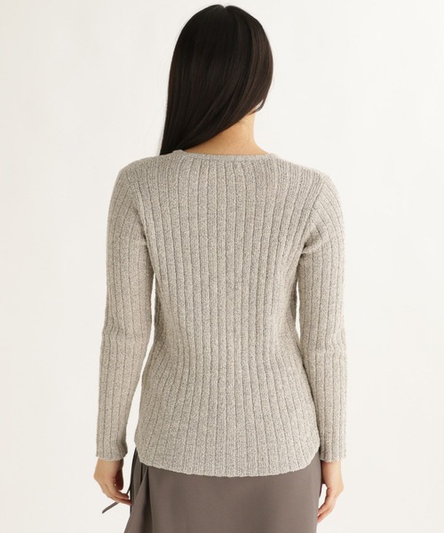 studio CLIP(スタディオクリップ)の「【daily CLIP】クリンプヤーンリブカーディガン(カーディガン/ボレロ・レディース・ベージュ/グレー・FREE)」の16枚目の写真