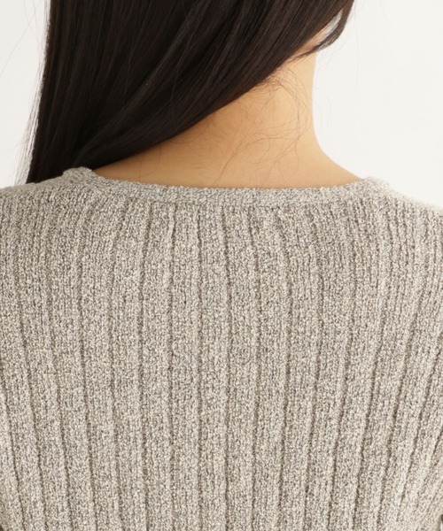 studio CLIP(スタディオクリップ)の「【daily CLIP】クリンプヤーンリブカーディガン(カーディガン/ボレロ・レディース・ベージュ/グレー・FREE)」の18枚目の写真