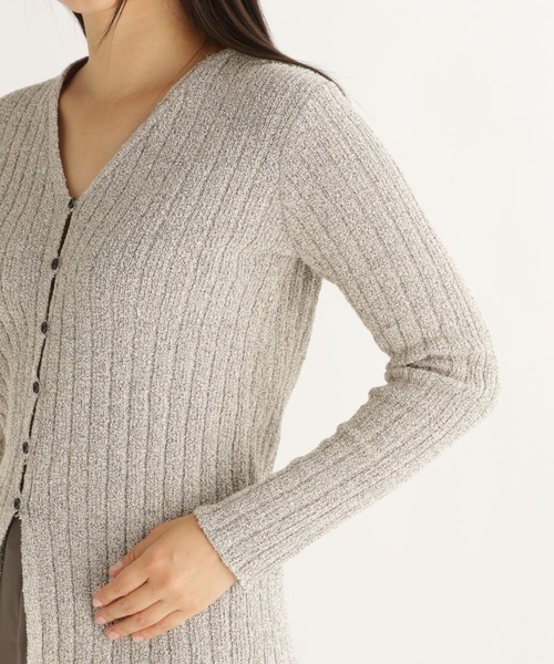 studio CLIP(スタディオクリップ)の「【daily CLIP】クリンプヤーンリブカーディガン(カーディガン/ボレロ・レディース・ベージュ/グレー・FREE)」の19枚目の写真