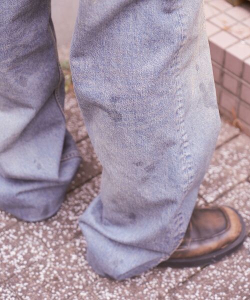 DAIRIKU(ダイリク)の「DAIRIKU / ダイリク×WILYWNKA Repair "Straight" Vintage Denim Pants(デニムパンツ・メンズ・ブルー系その他・MEDIUM)」の7枚目の写真