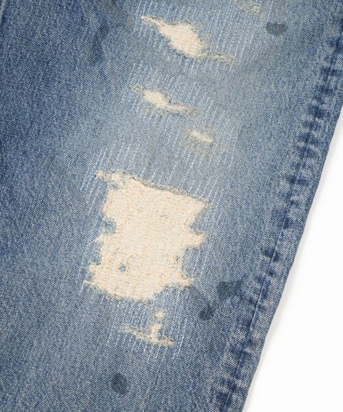 DAIRIKU(ダイリク)の「DAIRIKU / ダイリク×WILYWNKA Repair "Straight" Vintage Denim Pants(デニムパンツ・メンズ・ブルー系その他・MEDIUM)」の12枚目の写真
