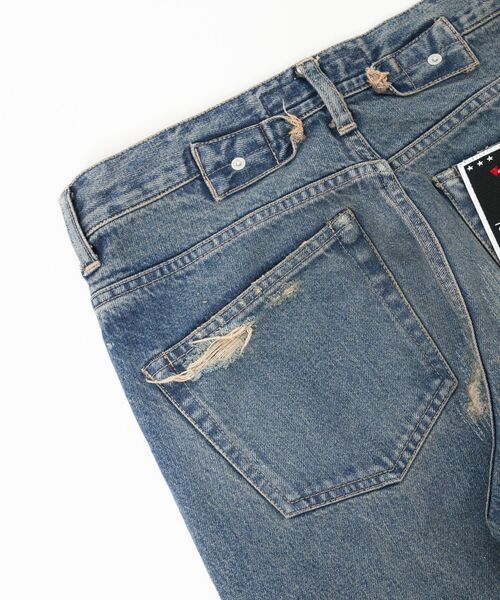 DAIRIKU(ダイリク)の「DAIRIKU / ダイリク×WILYWNKA Repair "Straight" Vintage Denim Pants(デニムパンツ・メンズ・ブルー系その他・MEDIUM)」の18枚目の写真