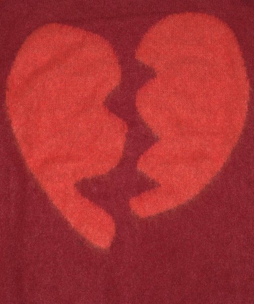 KATER(カーター)の「Broken Heart Knit - BURGUNDY(ニット/セーター・レディース・その他・FREE)」の2枚目の写真