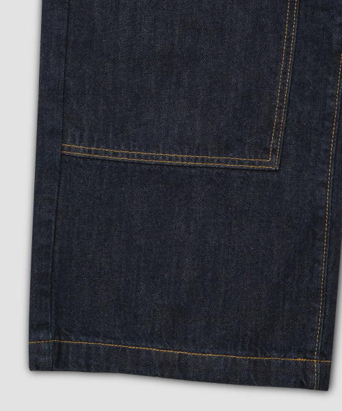 DWSE（ディーダブリューエスイー）の「ダブルニーデニムパンツ（インディゴ）（デニムパンツ・メンズ・その他・SMALL/MEDIUM/LARGE/X-LARGE）」の6枚目の写真