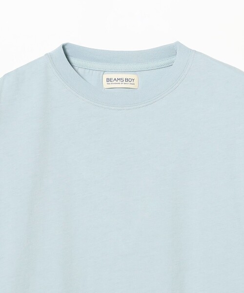 BEAMS BOY(ビームスボーイ)の「ロゴ ビッグ ロングスリーブ(Tシャツ/カットソー・レディース・ブラック/サックスブルー/オフホワイト・1/0)」の20枚目の写真