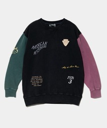 CUBE SUGAR | CUBE SUGAR/キューブシュガー　30/10 裏毛パウダー加工 刺繍入りBig PO(スウェット)