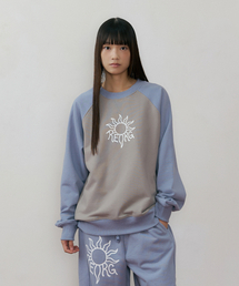 REF RA SWEATSHIRT SILVER BLUE