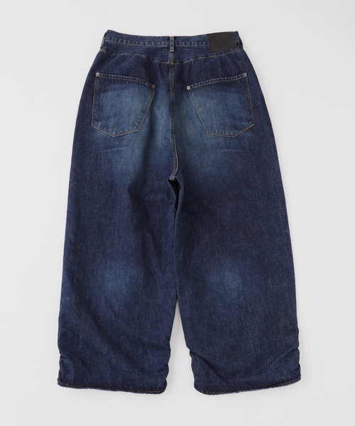 refomed（リフォメッド）の「refomed / リフォメッド FRESH MAN DENIM WIDE PANTS "USED"（デニムパンツ・メンズ・ブルー系その他・3/2）」の2枚目の写真