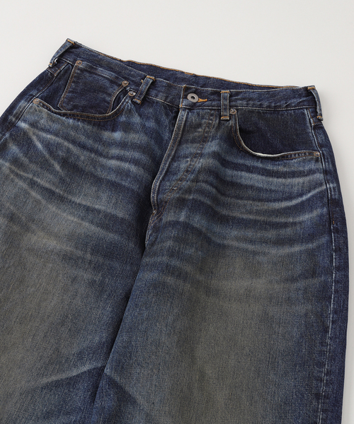refomed / リフォメッド FRESH MAN DENIM WIDE PANTS 'USED'（デニム