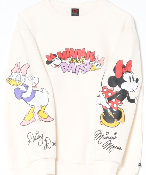 Disney(ディズニー)の「親子お揃い ディズニー 袖キャラクタートレーナー 1258A(スウェット・レディース・ブラック×レッド/その他9・ユニセックスM/ユニセックスL/ユニセックスXL/ユニセックスS)」の5枚目の写真