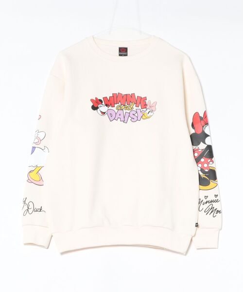 Disney(ディズニー)の「親子お揃い ディズニー 袖キャラクタートレーナー 1258A(スウェット・レディース・ブラック×レッド/その他9・ユニセックスM/ユニセックスL/ユニセックスXL/ユニセックスS)」の6枚目の写真