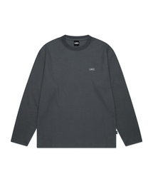 WAFFLE OG LONG SLV TEE charcoal