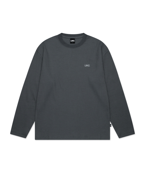 LMCの「WAFFLE OG LONG SLV TEE charcoal(Tシャツ/カットソー・レディース・その他・S/M/L/XL)」の1枚目の写真