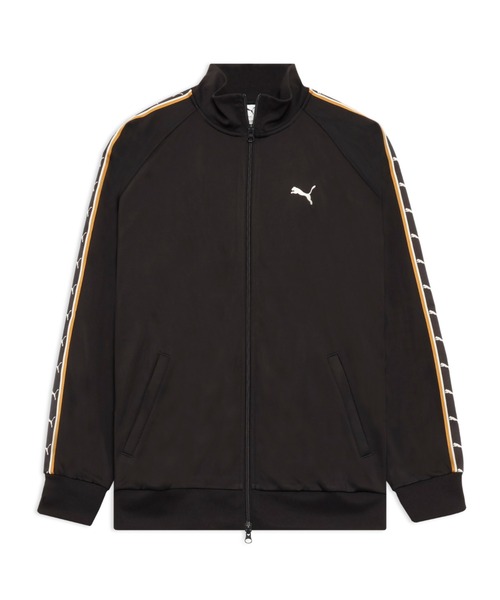 PUMA(プーマ)の「PUMA プーマ メンズ ESS エレベーテッド テープ MX トラックジャケット(ジャージ・メンズ・グリーン系その他/ブラック・X-LARGE/XX-LARGE/SMALL/MEDIUM/LARGE)」の1枚目の写真