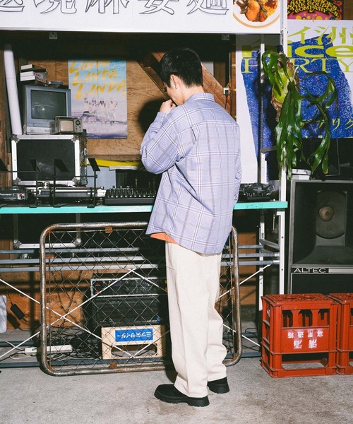 niko and...（ニコアンド）の「イージーケアカラミチェックシャツ（シャツ/ブラウス・メンズ・グリーン/アイボリー/ブラック/ブルー・MEDIUM/LARGE）」の14枚目の写真