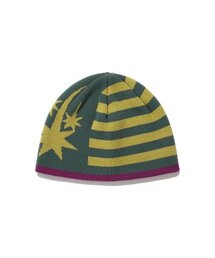 NICE GHOST CLUB（ナイスゴーストクラブ）の「SYMBOL STAR FLAG BEANIE_TEAL GREEN(NG2ESUAB23A)（ニットキャップ/ビーニー）」