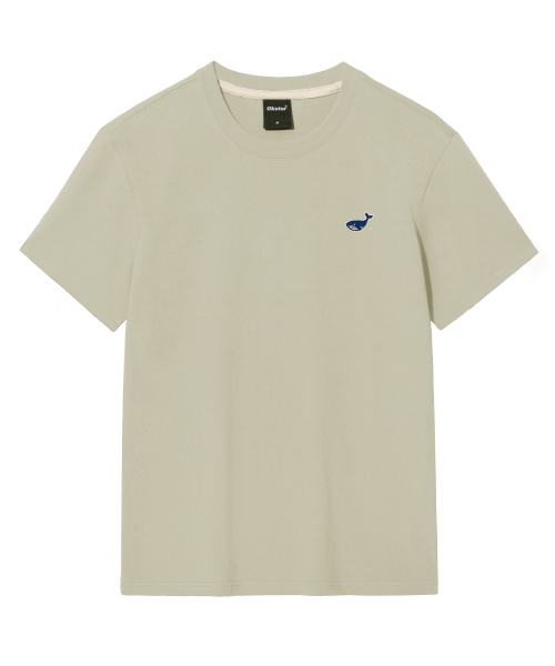 OKSTAR(オクスター)の「ミニウェール刺繍半袖(Tシャツ/カットソー・レディース・ホワイト/ライトグレー/ネイビー/ダークブルー/ダークグレー/グレー/ダークグリーン/クリーム/ブラック/カーキ/ライトベージュ・SMALL/MEDIUM/LARGE/X-LARGE/2XL/3XL/4XL)」の15枚目の写真