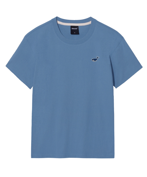 OKSTAR(オクスター)の「ミニウェール刺繍半袖(Tシャツ/カットソー・レディース・ホワイト/ライトグレー/ネイビー/ダークブルー/ダークグレー/グレー/ダークグリーン/クリーム/ブラック/カーキ/ライトベージュ・SMALL/MEDIUM/LARGE/X-LARGE/2XL/3XL/4XL)」の20枚目の写真