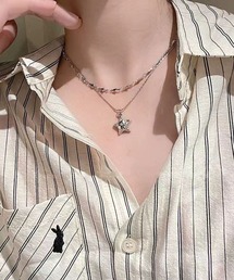 Mayree（メイリー）の「【456814】スター2連ネックレス(RO)（ネックレス）」