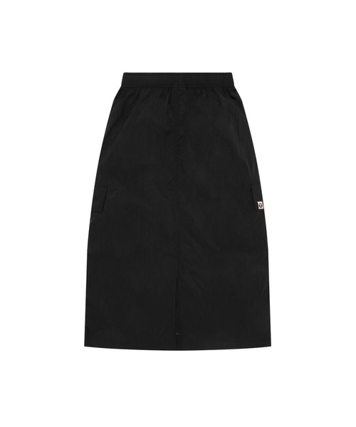 AAPE BY A BATHING APE(エーエイプバイアベイシングエイプ)の「AAPE MAIN LONG SKIRT(スカート・レディース・ブラック・X-SMALL/SMALL)」の2枚目の写真