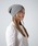 RACAL�i���J���j�́uCotton & Silk Blend Knit 2way Beanie / �R�b�g���V���N���a�j�b�g2�E�F�C�r�[�j�[�i�j�b�g�L���b�v/�r�[�j�[�j�v�b�O���[